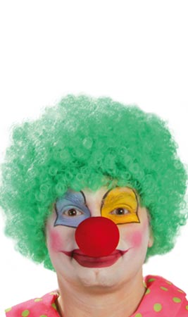 Perruque Clown Cirque Couleurs
