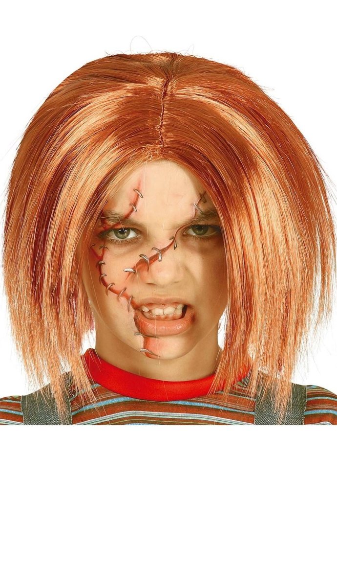 Perruque Chucky Rousse pour enfant