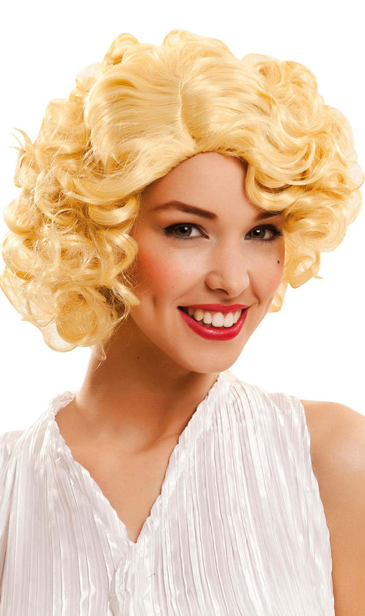 Perruque Blonde Courte Marilyn