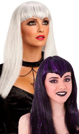 Perruque Vampire Malicieuse Couleurs