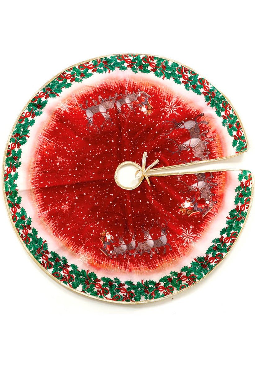 Jupe de sapin de Noël Père Noël