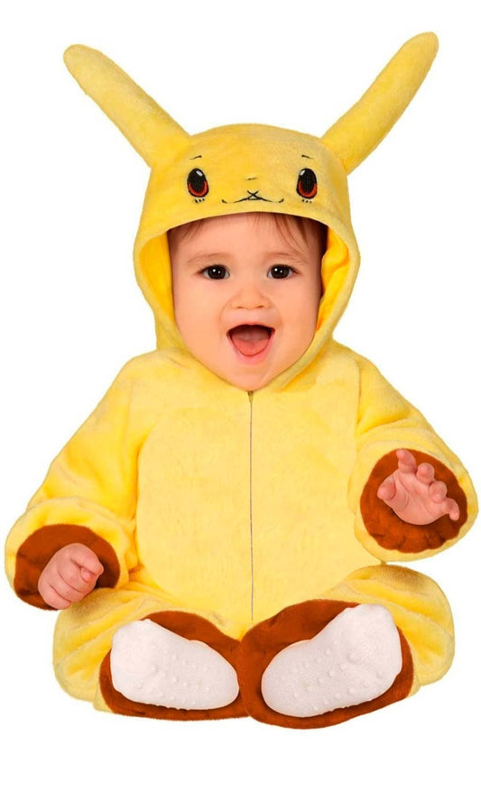 Disfraz de Pokémon Pika-Chu para bebé I Don Disfraz
