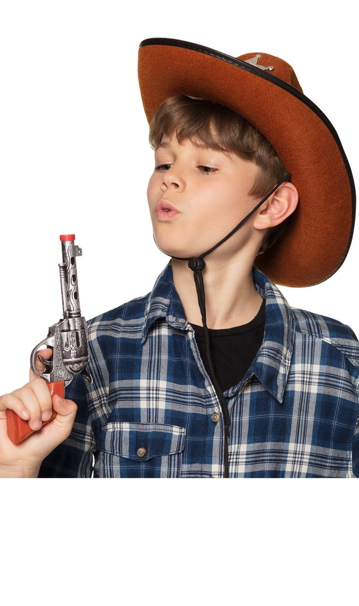 Pistolet de Cowboy en Polypropylène pour adulte et enfant - déguiz