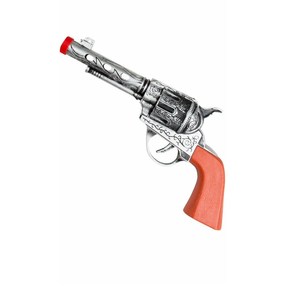 Revolver CowBoy 8 Coups Métal Noir Luxe Revolver CowBoy 8 Coups Métal Noir Luxe