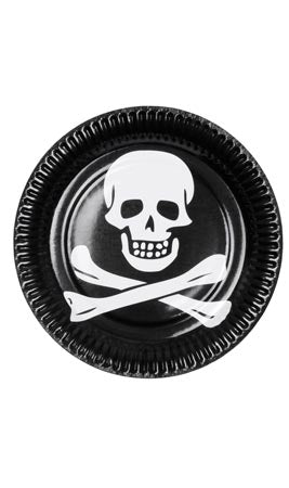 Assiettes Pirate