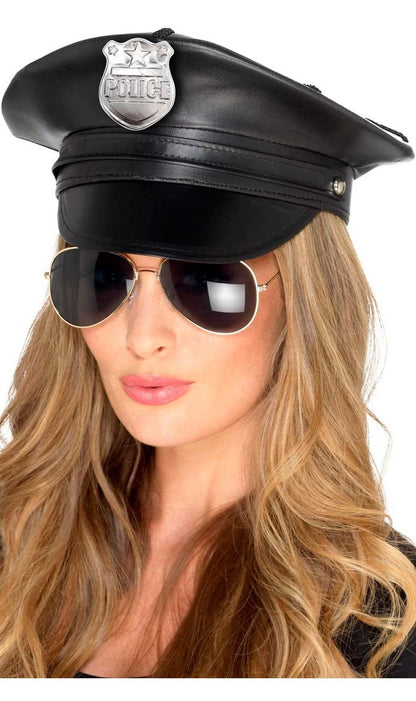 Casquette Policier Luxe