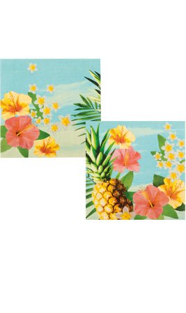 Serviettes en papier Hawaï Paradise