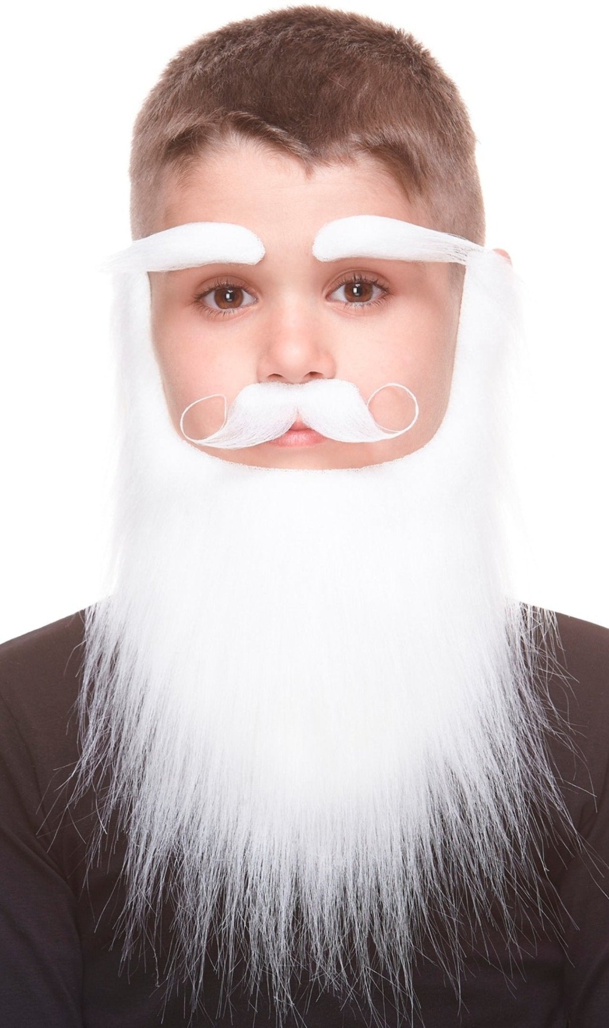 Barbe Moustache Sourcils Blancs Professionel pour enfant