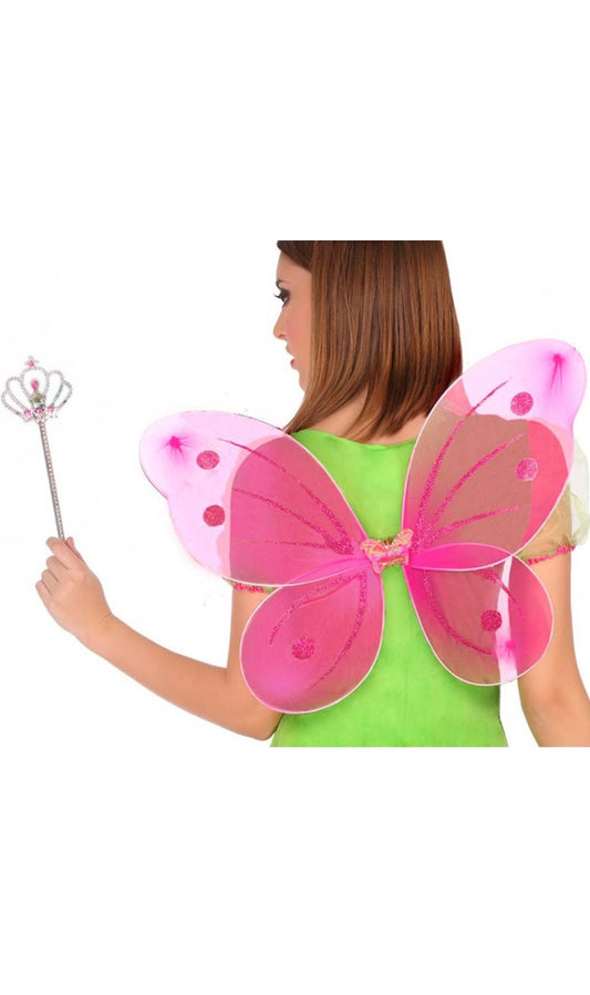 Ailes Papillon Éco Fuchsia