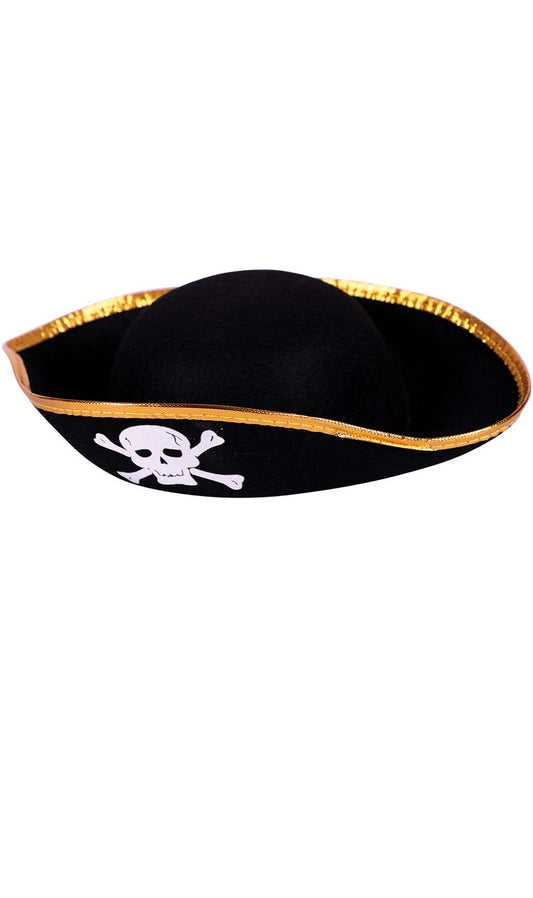 Chapeau de Pirate Tête de Mort pour enfant