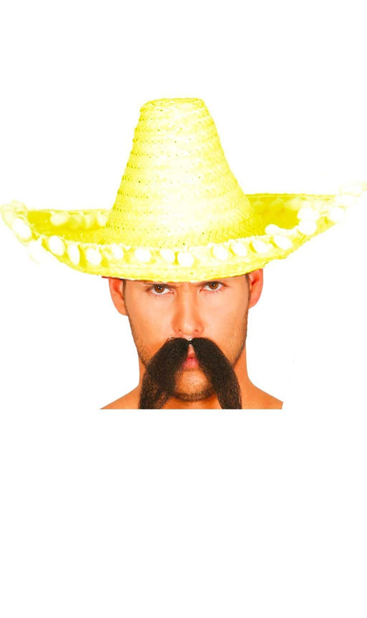 Sombrero Mexicain Pompons Éco
