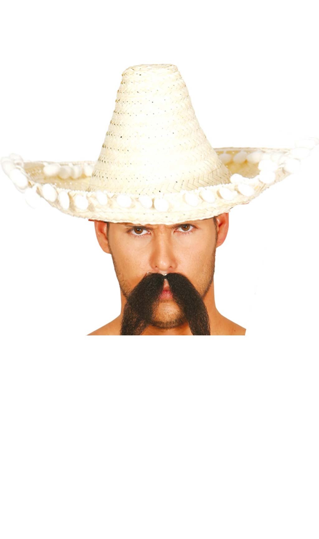 Sombrero Mexicain Pompons Éco