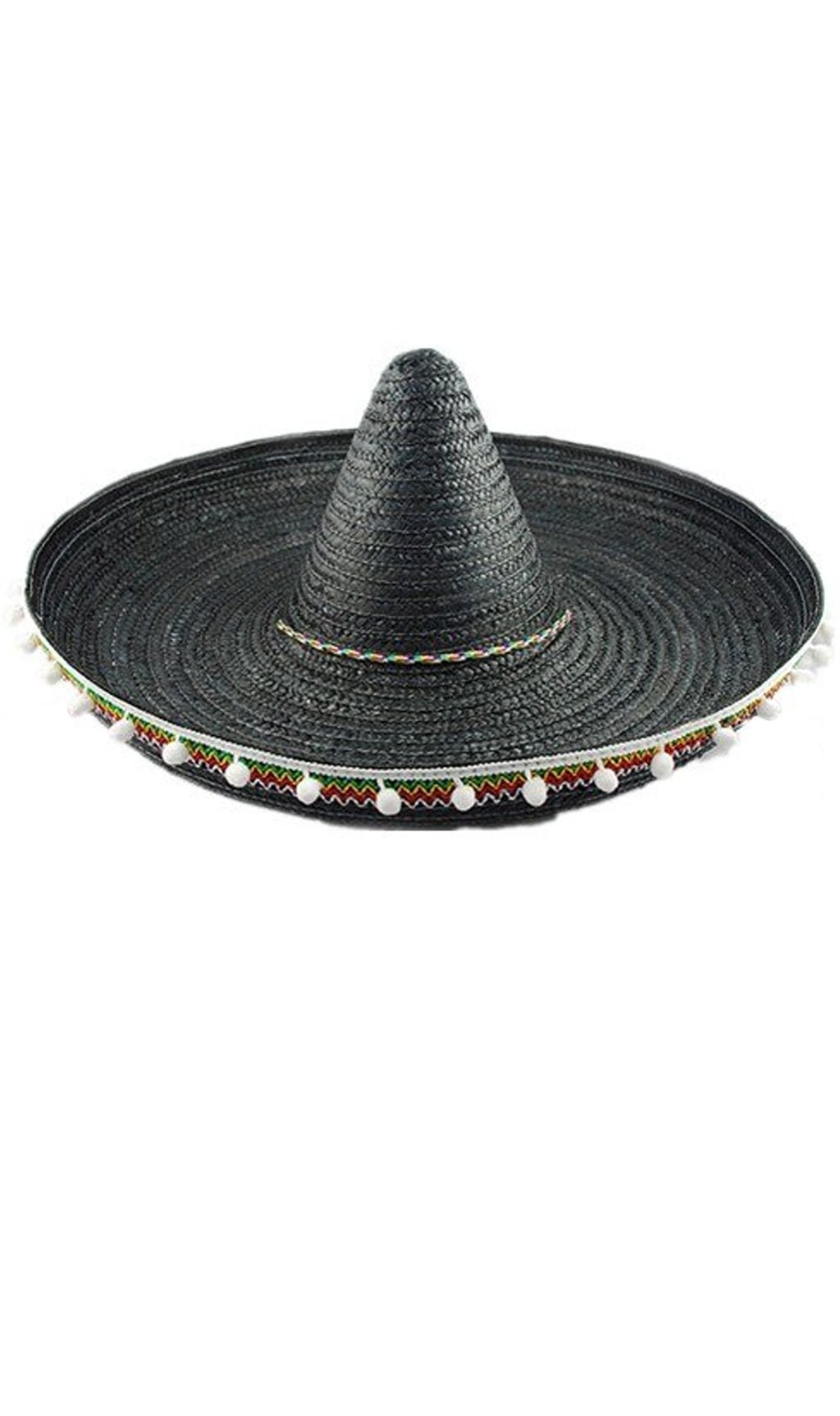 Chapeau Noir Mexicain Moyen