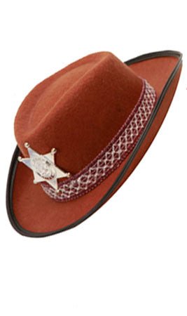 Chapeau Shérif enfant