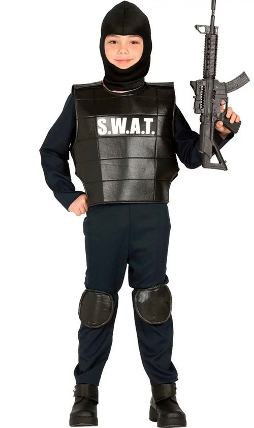Déguisement de Policier Swat pour garçon et fille